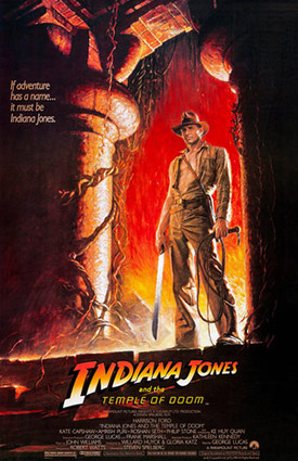 Indiana Jones and the Temple of Doom Movie Poster